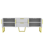 Storage Cabinet TV Console Table 67"