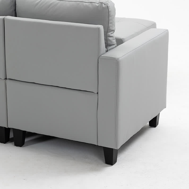 Modular Sectional Sofa Cushion Ottoman Set