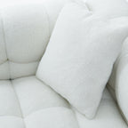Grain Fleece Fabric Sofa Pillows Set