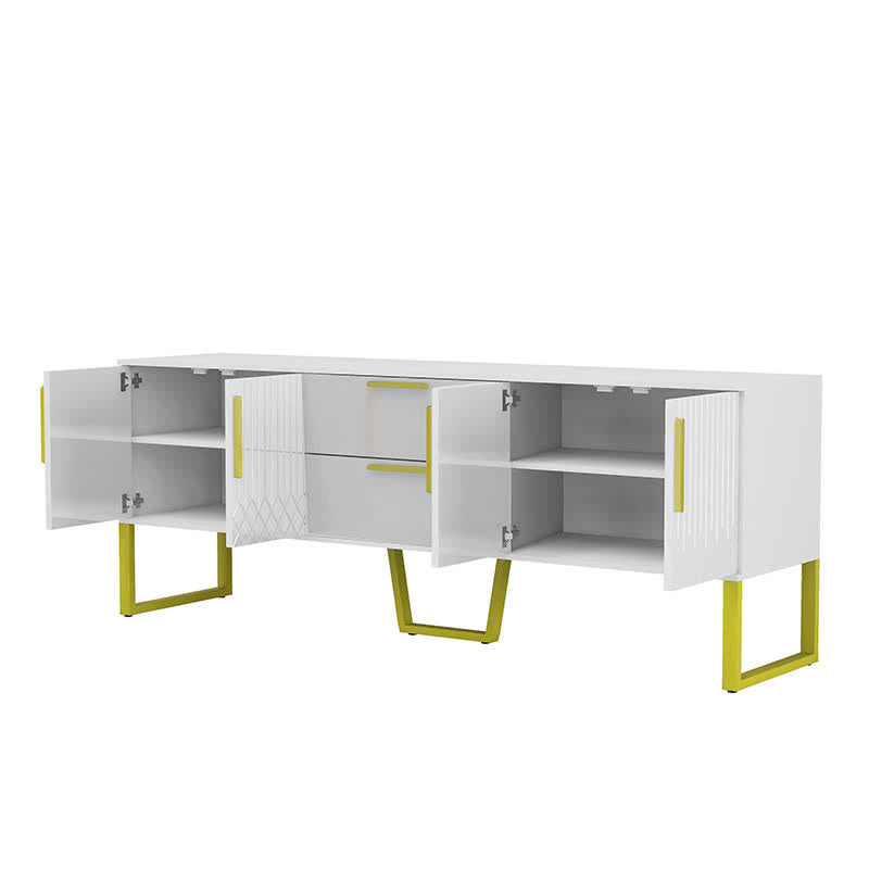 Storage Cabinet TV Console Table 67"