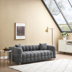 Grain Fleece Fabric Sofa Pillows Set