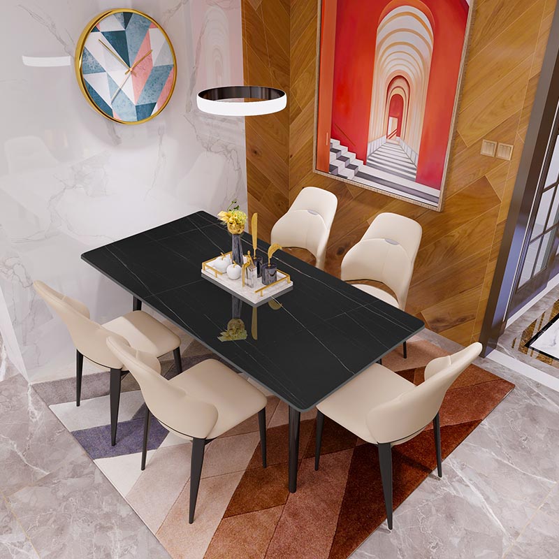 Modern Kitchen Sintered Stone Dining Table