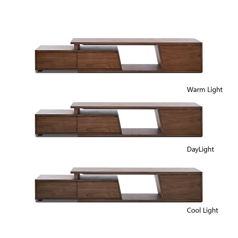 Stretchable TV Cabinet Wood Sideboard