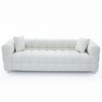 Grain Fleece Fabric Sofa Pillows Set