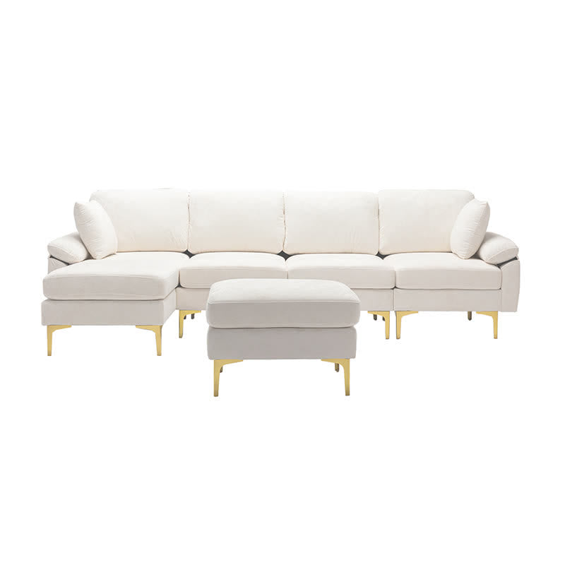 Reversible Modular Sectional Sofa Set