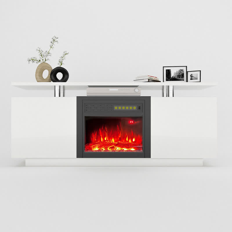 TV Cabinet With Electric Fireplace 160CM