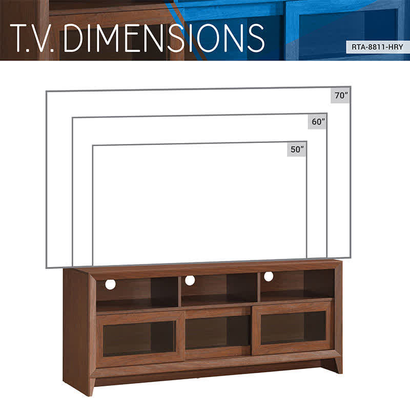 TV Stand Up to 60" Storage Table