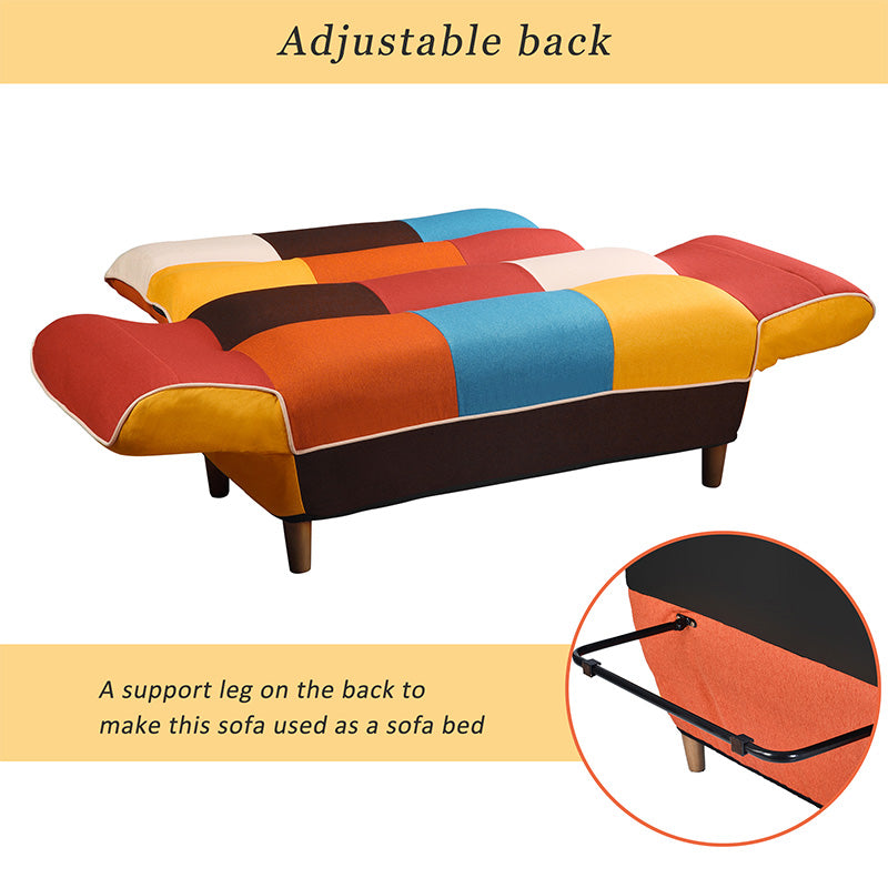 Small Space Sofa Bed Colorful Armchairs