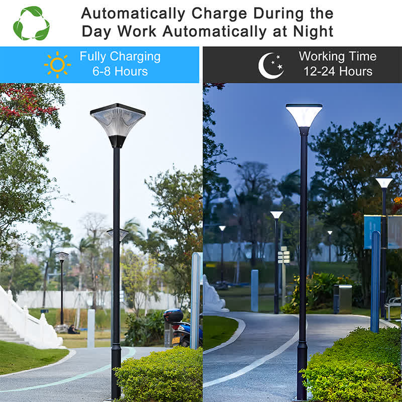 Solar Street Lamp Cap Garden Outdoor