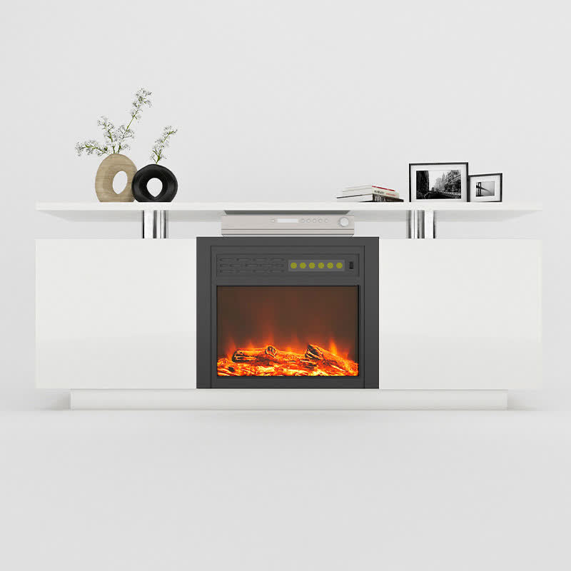 TV Cabinet With Electric Fireplace 160CM