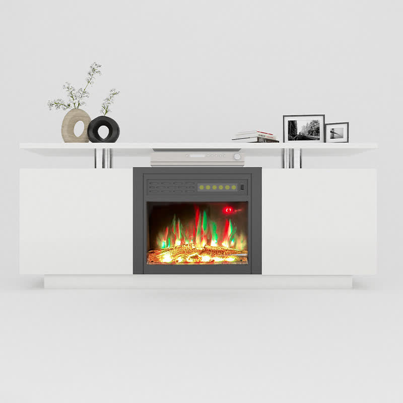 TV Cabinet With Electric Fireplace 160CM