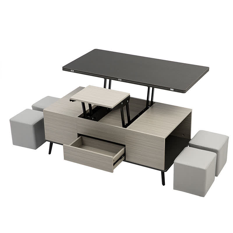 Convertible Coffee Table Ottomans Set