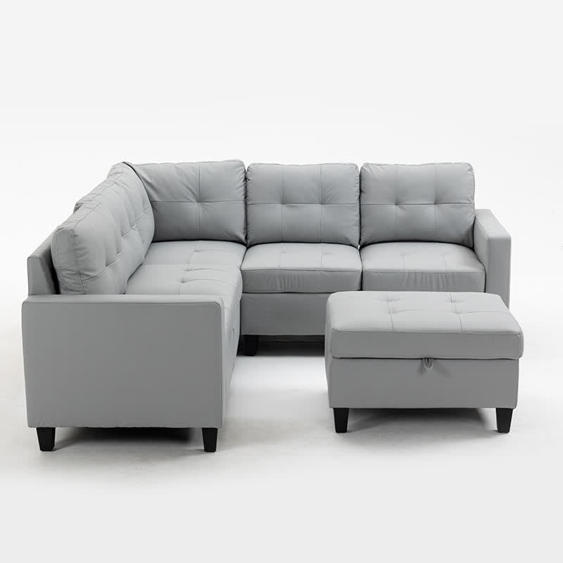 Modular Sectional Sofa Cushion Ottoman Set