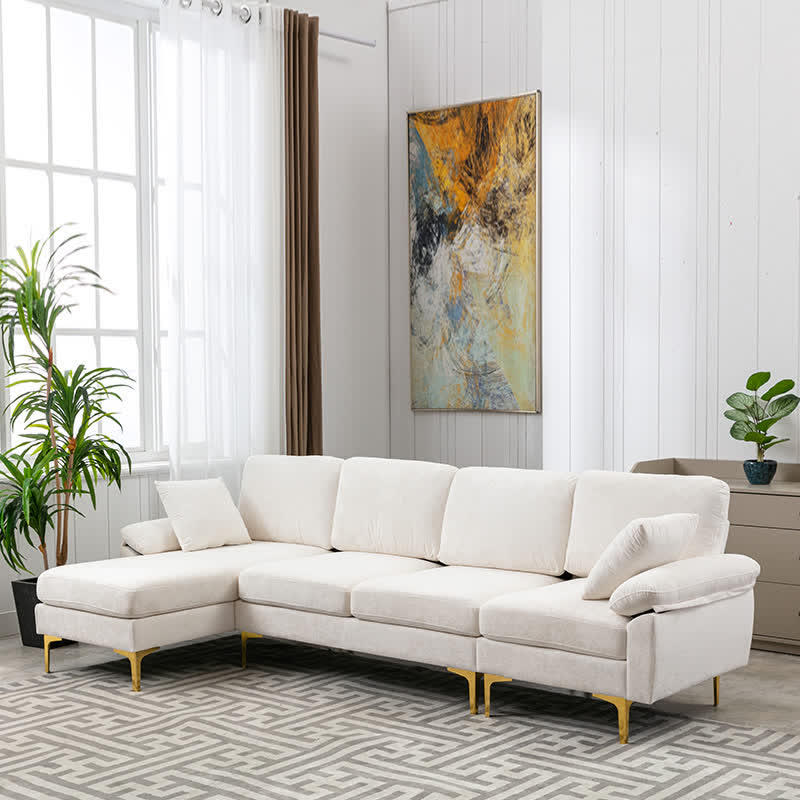 Reversible Modular Sectional Sofa Set