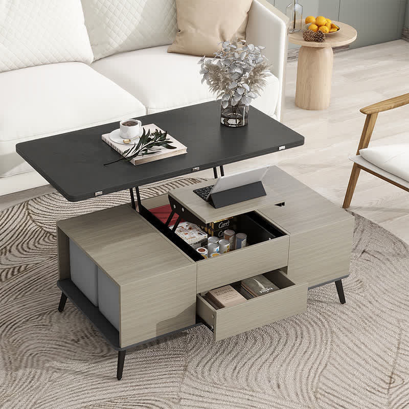 Convertible Coffee Table Ottomans Set