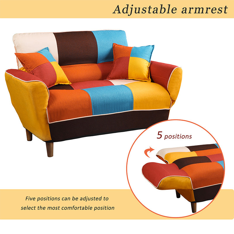 Small Space Sofa Bed Colorful Armchairs