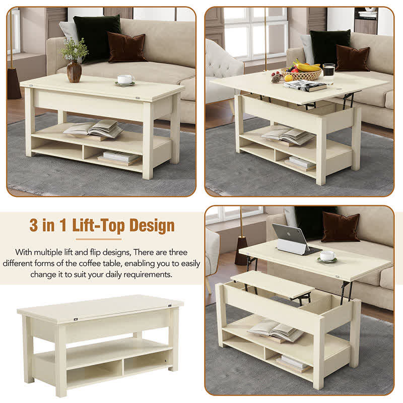 Coffee Table Lift Tabletop Dining Table