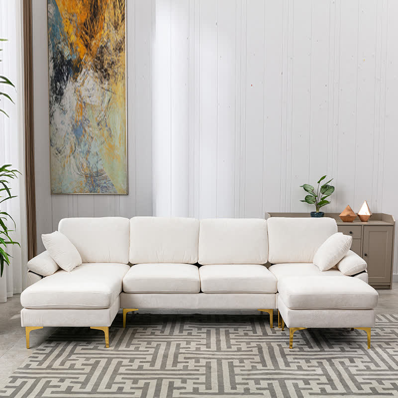 Reversible Modular Sectional Sofa Set