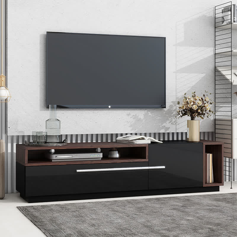 TV Cabinet Two-tone Design 66"