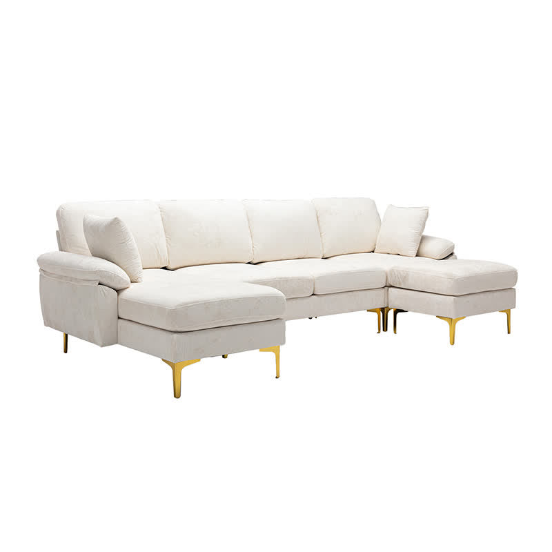 Reversible Modular Sectional Sofa Set