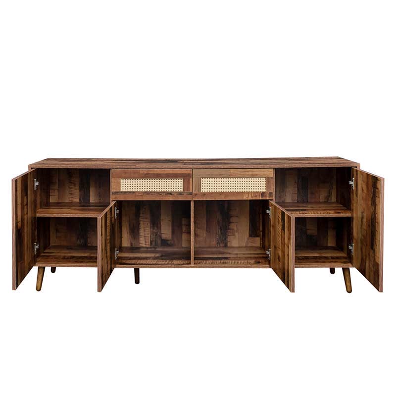 Storage Media Console TV Stand 70"