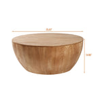 Home Office Coffee Table Bucket Shape