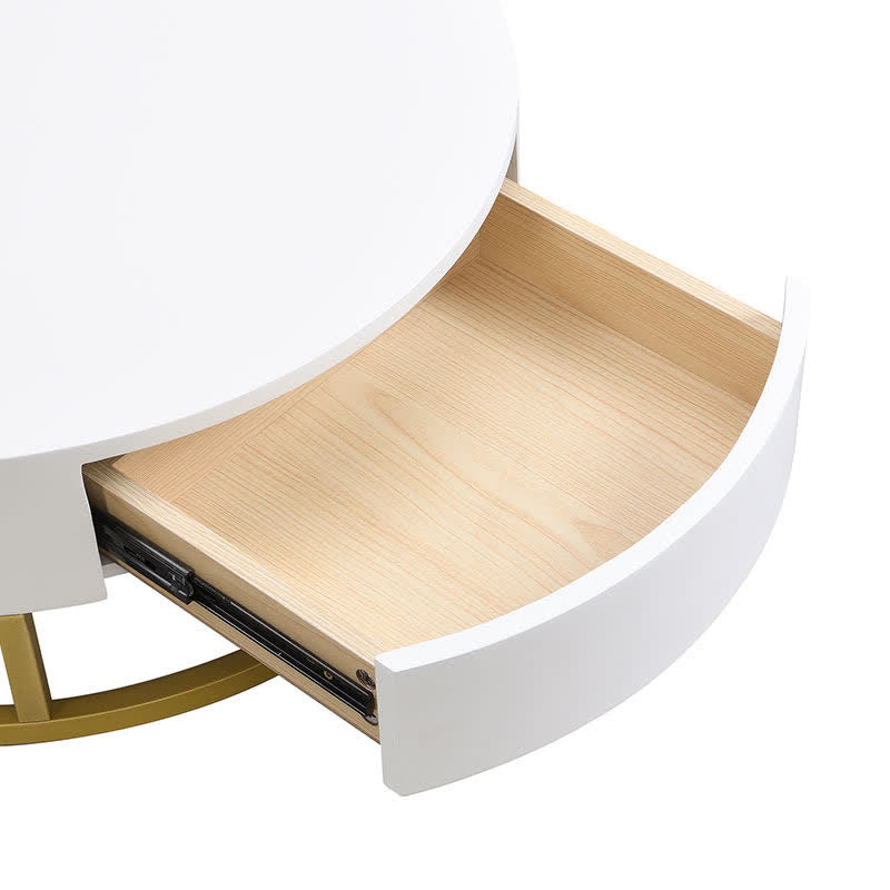 Round Lift-top Nesting Coffee Tables