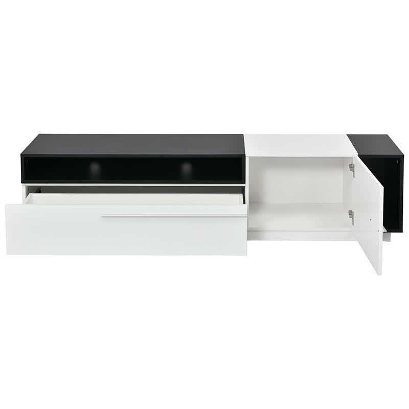 TV Cabinet Two-tone Design 66"