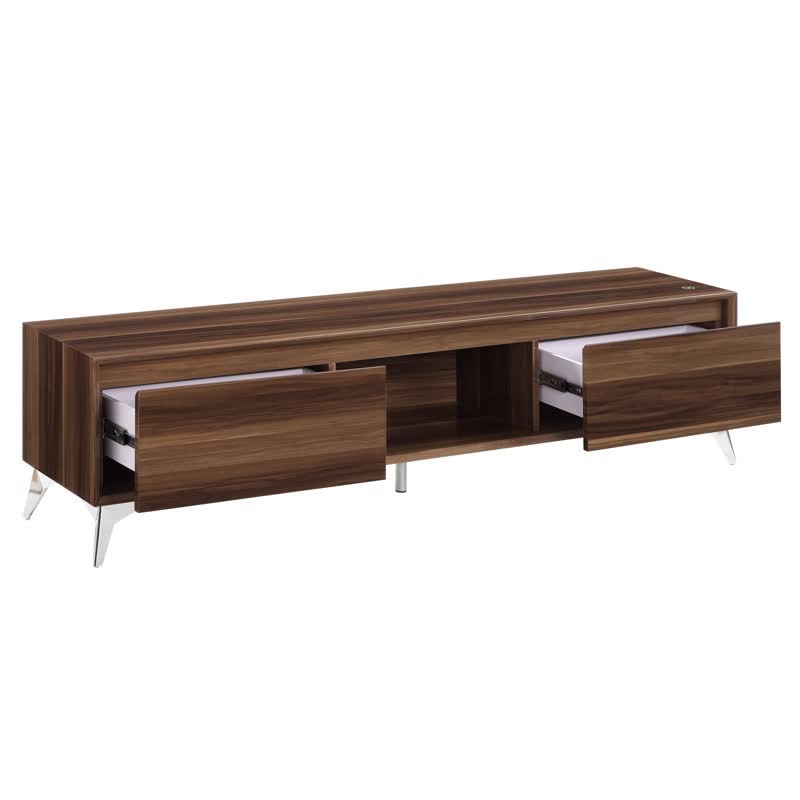 TV Stand LED Light Sideboard Cabinet 71"