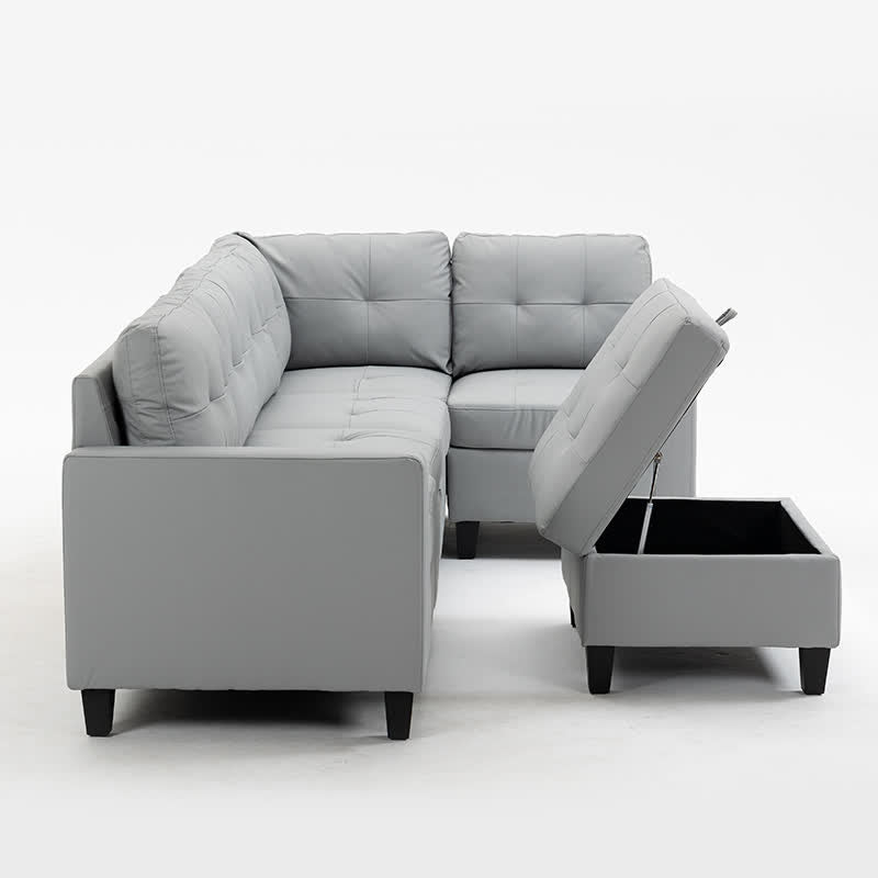 Modular Sectional Sofa Cushion Ottoman Set