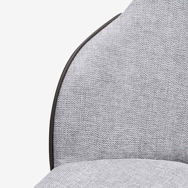 2x Cotton Linen Fabric Lips Dining Chairs